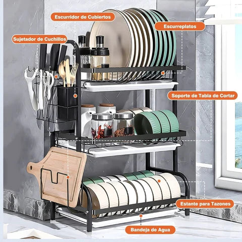 Escurridor de Loza 3 niveles Kitchen