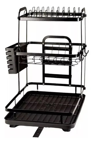 Escurridor De Platos 3 Niveles Bandej